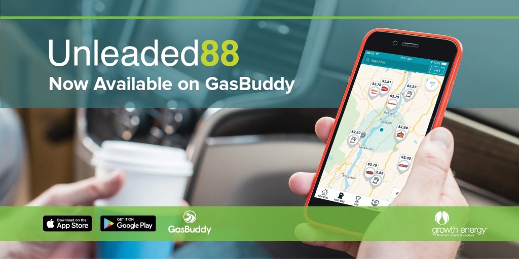 Growth Energy and GasBuddy Partner to Launch Unleaded 88 on GasBuddy