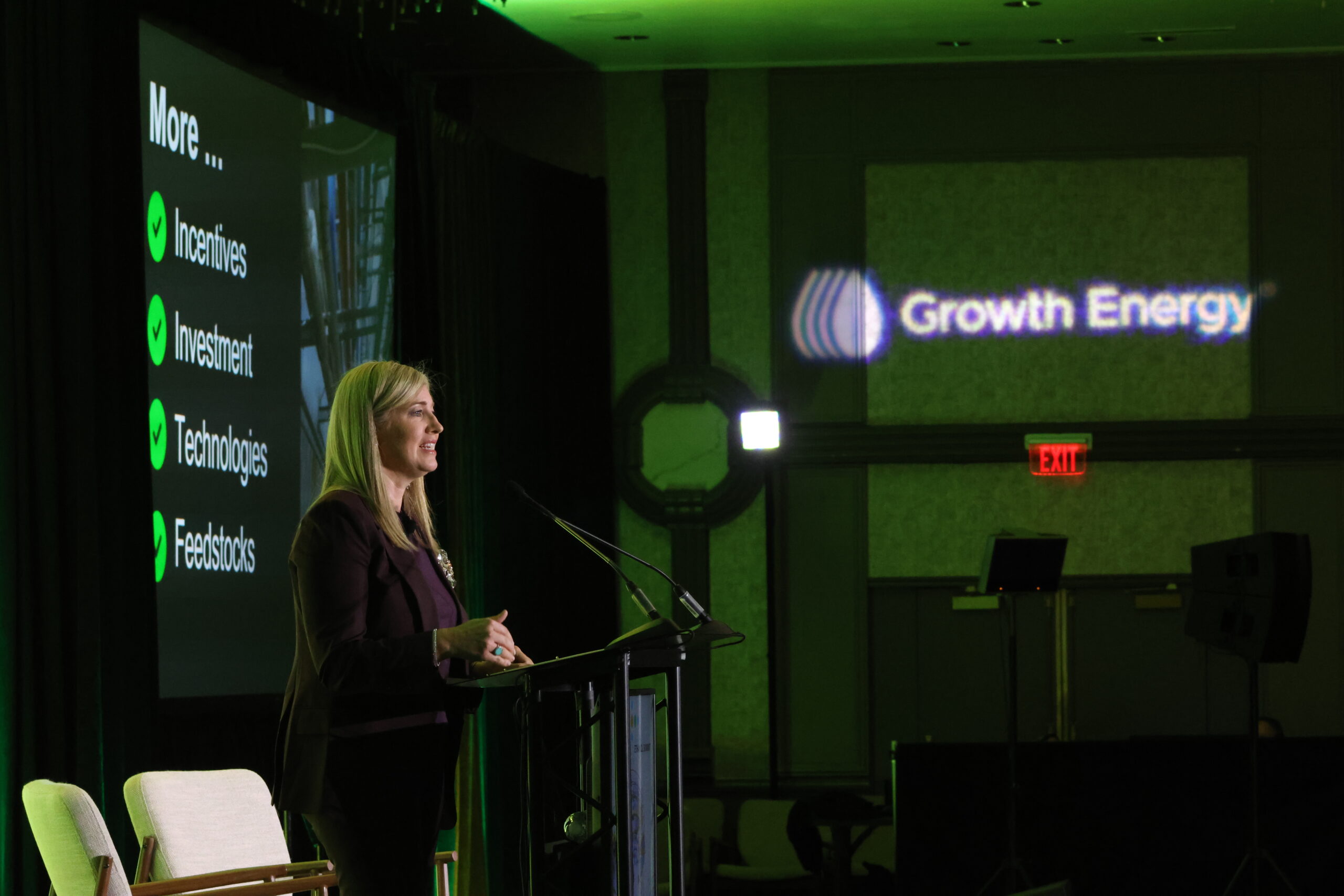 Growth Energy CEO Emily Skor delivered her keynote to the Global Ethanol Summit.